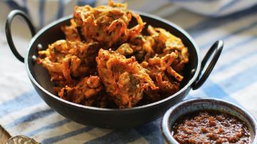North Indian Vegetarian Snacks: Bhajia