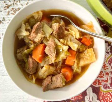 French Family Home Cooking - One-Pot Pork and Cabbage Country Stew