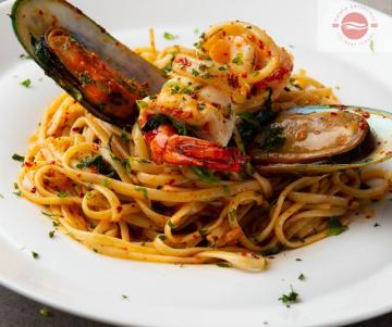 Fresh Pasta With Seafood